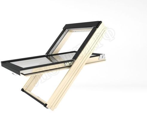 Мансардное окно Fakro FTS-V U4 Standart с двухкамерным стеклопакетом 780*1600 Мансардное окно Fakro FTS-V U4 Standart с двухкамерным стеклопакетом 780*1600