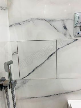 Люк под плитку Секрет 3.0 470*500 Люк под плитку Секрет 3.0 470*500