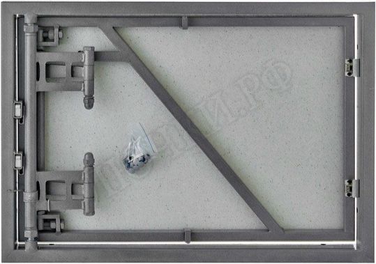 Люк под плитку Нажимной Железяка, 1 створка Люк под плитку Нажимной Железяка, 1 створка