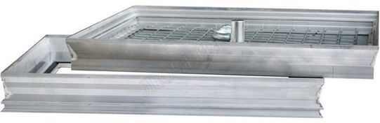 Напольный люк Премиум 50 мм 2 створки Напольный люк Премиум 50 мм 2 створки