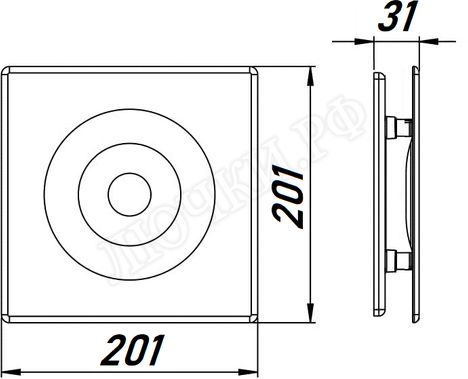 Вытяжной вентилятор Awenta System+, Turbo, 125, KWT125T, POS125, Серебро (сатин), пластик Вытяжной вентилятор Awenta System+, Turbo, 125, KWT125T, POS125, Серебро (сатин), пластик