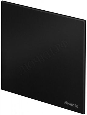 Вытяжной вентилятор Awenta System+, Silent, 100 KWS100, Trax, PTCB100M, Чёрный матовый, пластик Вытяжной вентилятор Awenta System+, Silent, 100 KWS100, Trax, PTCB100M, Чёрный матовый, пластик