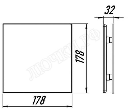 Вытяжной вентилятор Awenta System+, Turbo, 125, KWT125T, PTGB125P, Чёрный глянцевый, стекло Вытяжной вентилятор Awenta System+, Turbo, 125, KWT125T, PTGB125P, Чёрный глянцевый, стекло