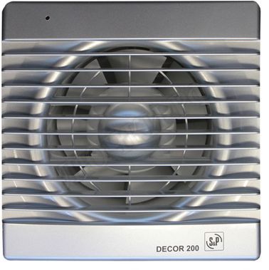 Вытяжной вентилятор Decor 100C SILVER Вытяжной вентилятор Decor 100C SILVER